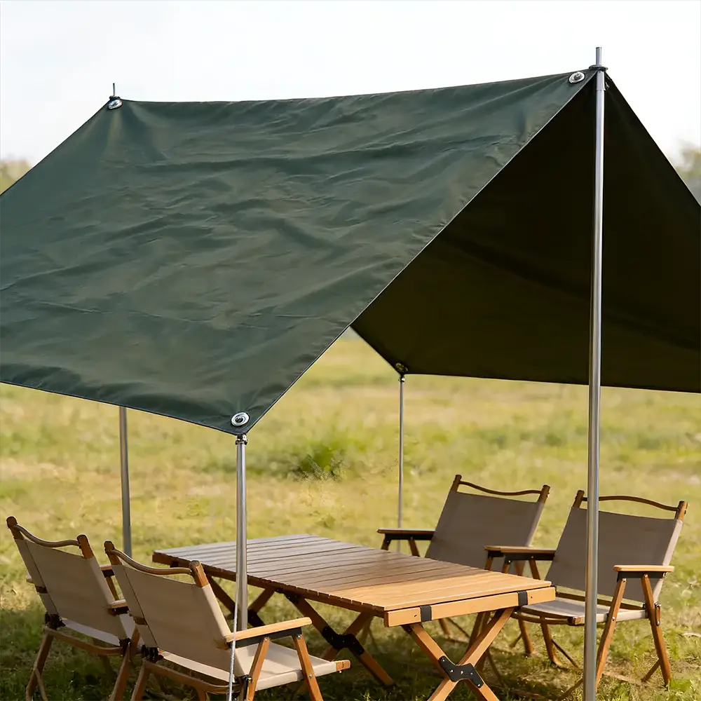 Waterproof Oxford Tarp | Thickened Sun Shade Sail | Picnic Mat & Tent Footprint