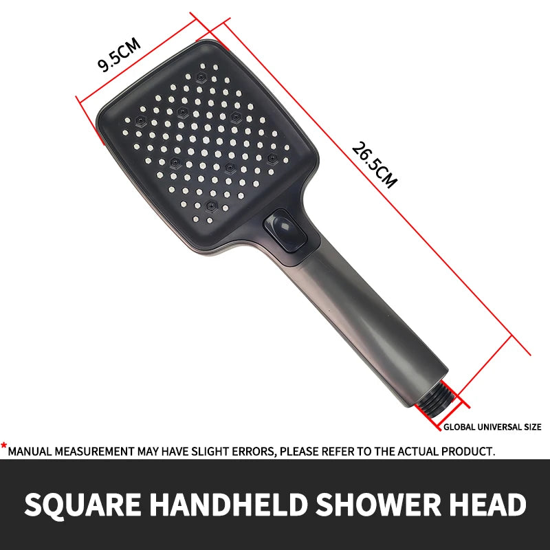 Shower System | 360 Swivel Rainfall | Overhead And Handheld | Universal Fit