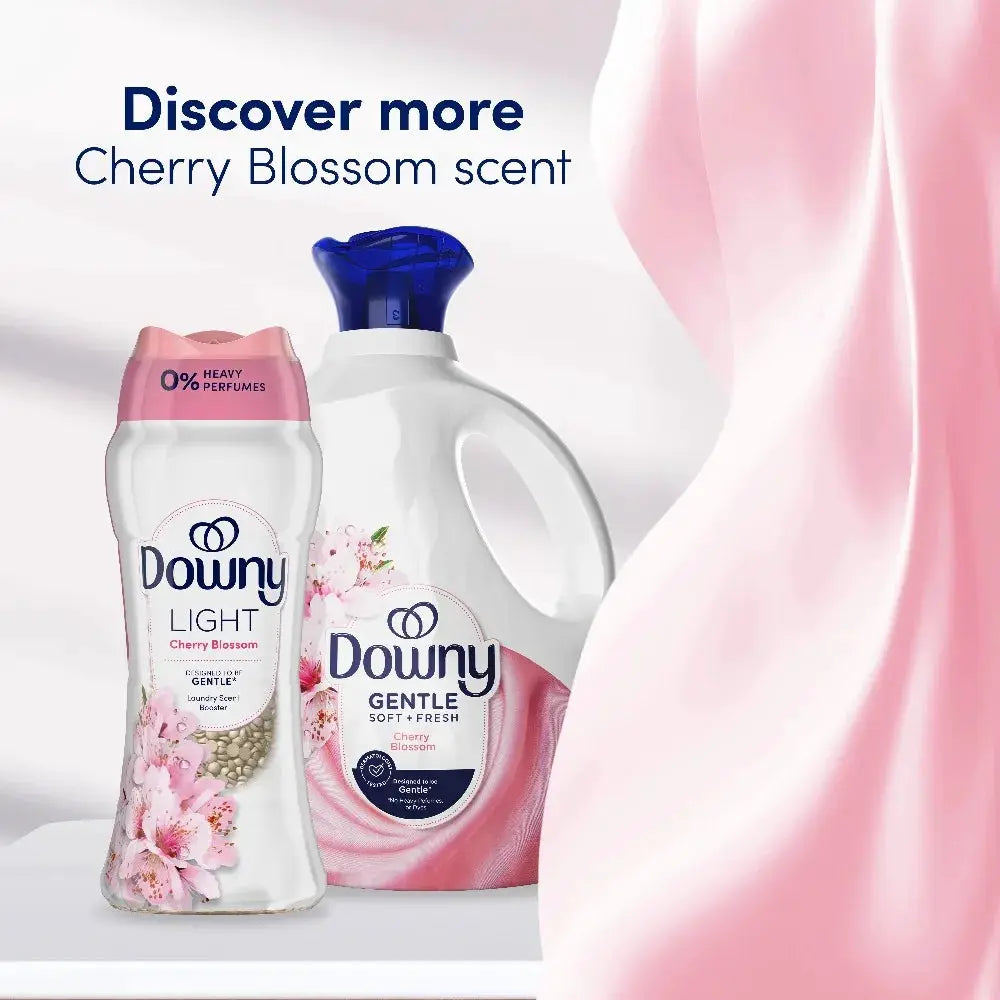 Liquid Fabric Softener | Cherry Blossom | Gentle Formula | 26 Fl Oz