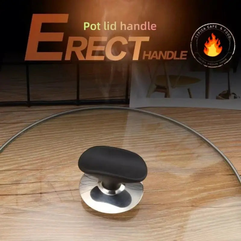 Lid Handle Knob Cover | Stainless Steel Plastic | Universal Fit | One Size