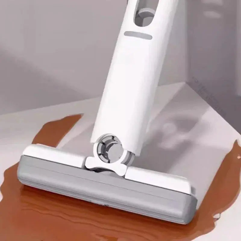 No hand washing required. Strong water absorption Mini squeezable mop with powerful folding design. Household cleaning tool. from PriceLows™