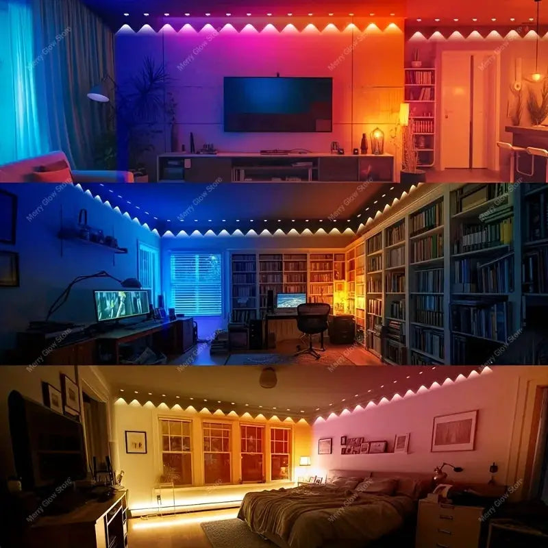 Permanent Outdoor Lights 200FT/60M Waterproof Eaves Lights Bluetooth App Timer Function Multiple Scene Modes For Christmas Decor from PriceLows™