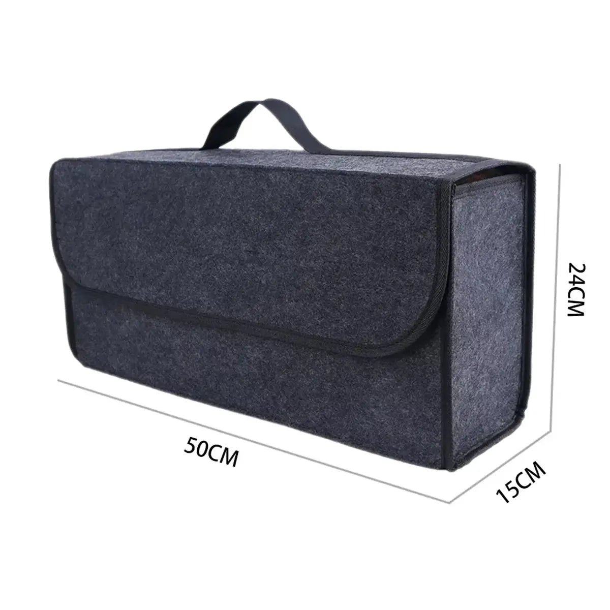 1PC 2/3mm Car Trunk Soft Felt Storage Box Car Storage Bag Foldable Handheld Design Car Storage Bag Car Trunk Organizer Odorless from PriceLows™
