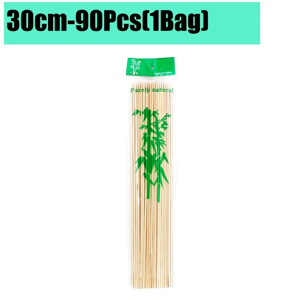 Bamboo Skewers | Natural Color | 15/20/25/30cm | 80-90 Pcs Pack