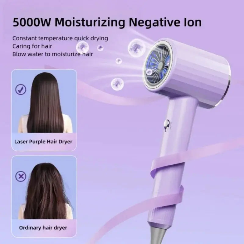 Wall Mounted Hair Dryer | 2400W | Hot And Cold Air | With Magnetic Holder