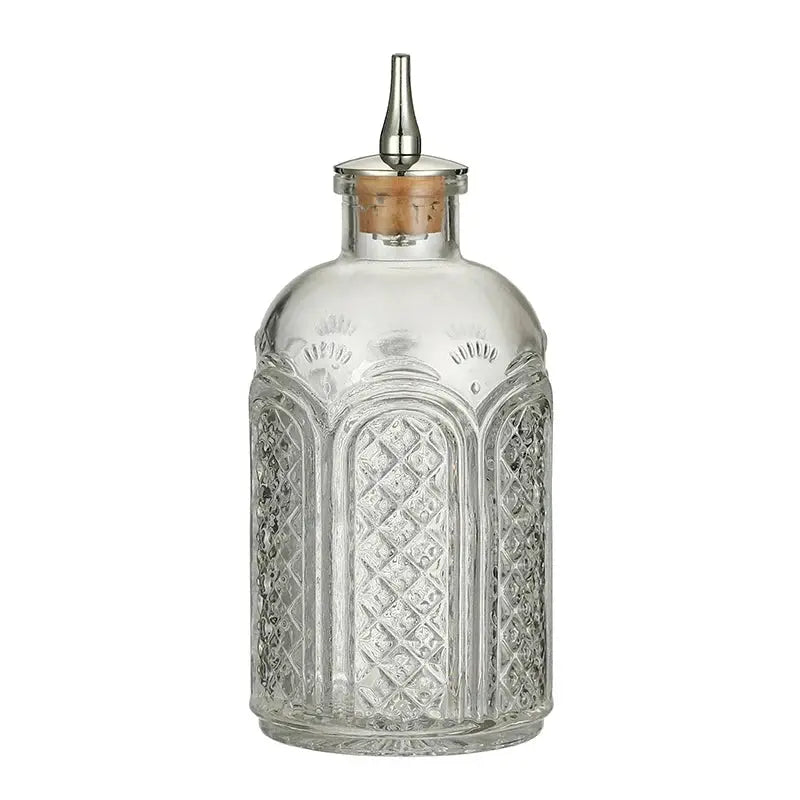 Vintage Cocktail Bitters Bottle with Dasher Top Professional Bar Accessory Bar Tool from PriceLows™