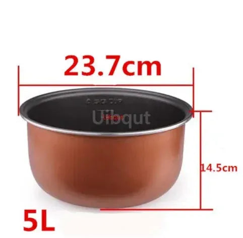 Rice Cooker Inner Pot | 304 Stainless Steel | Nonstick | Universal Fit