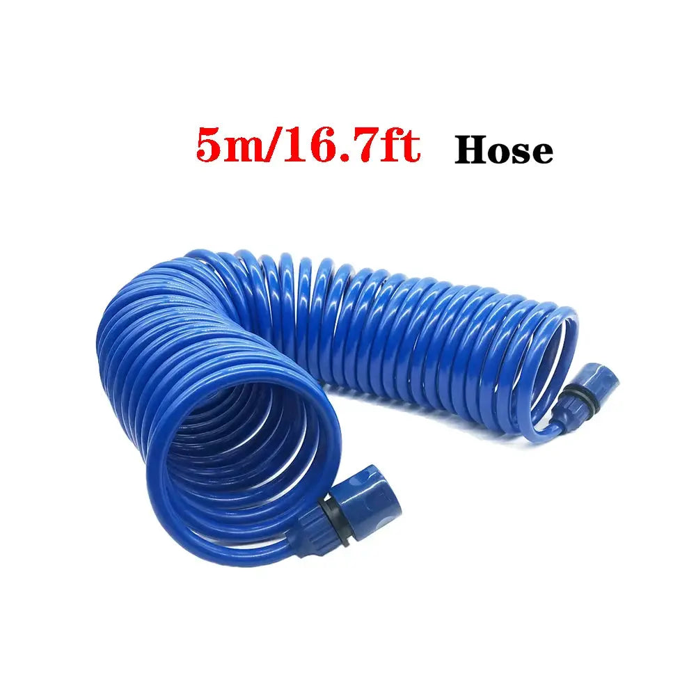 Expandable Retractable EVA Garden Hose 10/15m Portable Spring Water Pipe for Car Wash And Flower Lawn Watering Curly Magic Pipe from PriceLows™