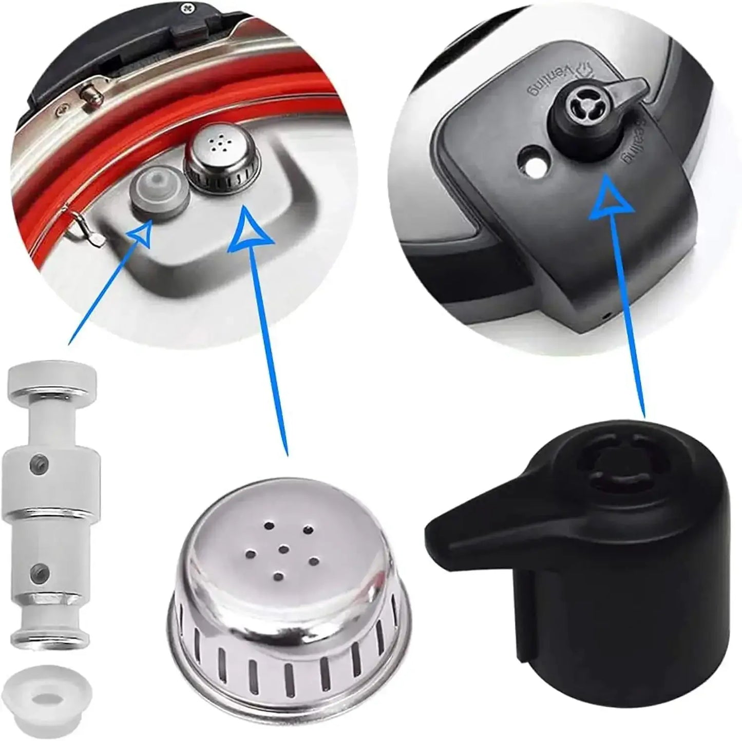 Instant Pot Release Handle | Valve Replacement | Fits Duo/Plus 3/5/6 Qt