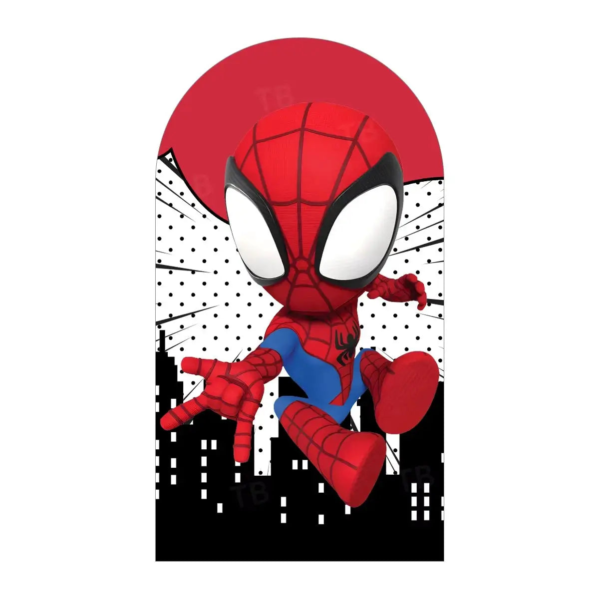 Party Backdrop | Marvel Avengers Theme | Arch Backdrop Cover | Custom Name