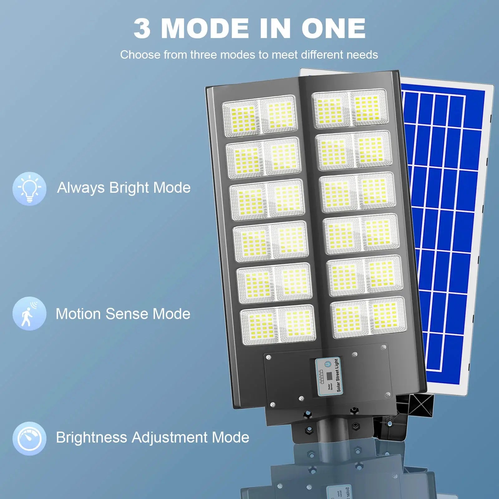 2-Pack 5000W Solar Street Lights Outdoor,Solar Flood Light Motion Sensor and Remote Control,Garden Decoration Gardening Lights from PriceLows™