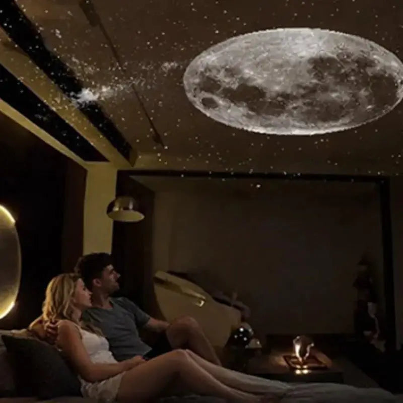 Galaxy Star Projector | Mini LED Night Light | Two In One Design