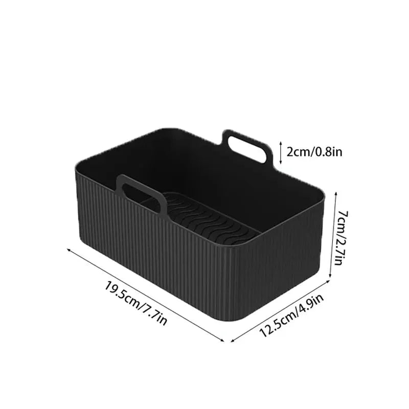 Air Fryer Silicone Tray | Reusable | Dual Basket | Ninja Compatible 1 or 2