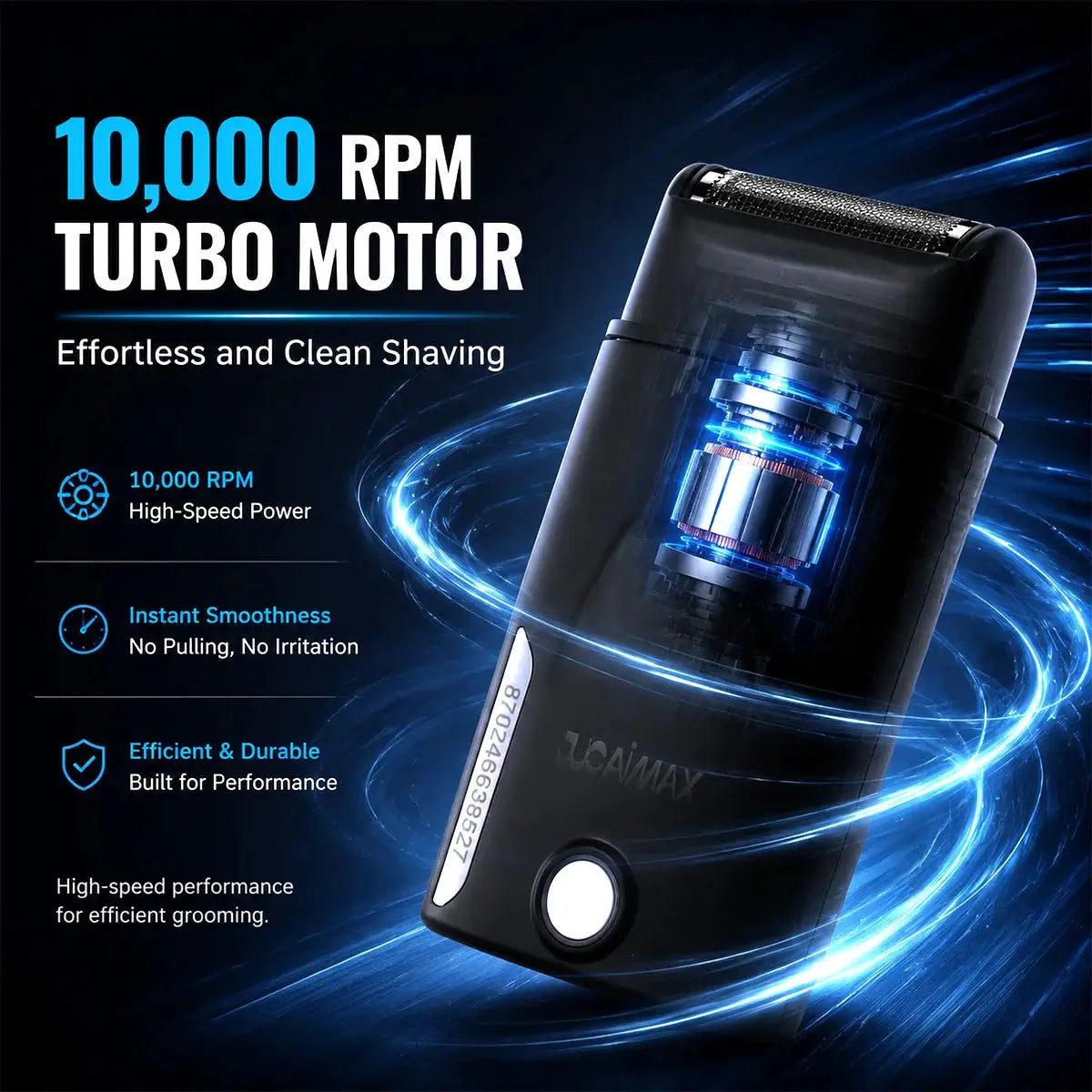 Beard Trimmer | Cordless | 10000 RPM | Dock Included