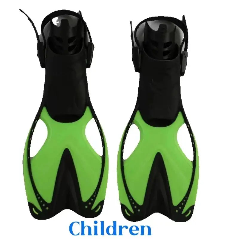 HB Children's Silicone flippers for men, women and children frog shoes swimming snorkeling equipment from PriceLows™