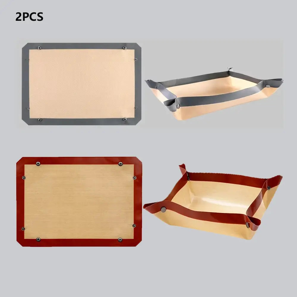 Baking Mat | Silicone Leakproof | Non-stick | Two-Pack