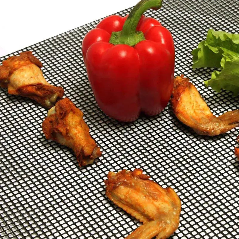 BBQ Grill Mat | Nonstick PTFE Surface | Reusable Heat Resistant