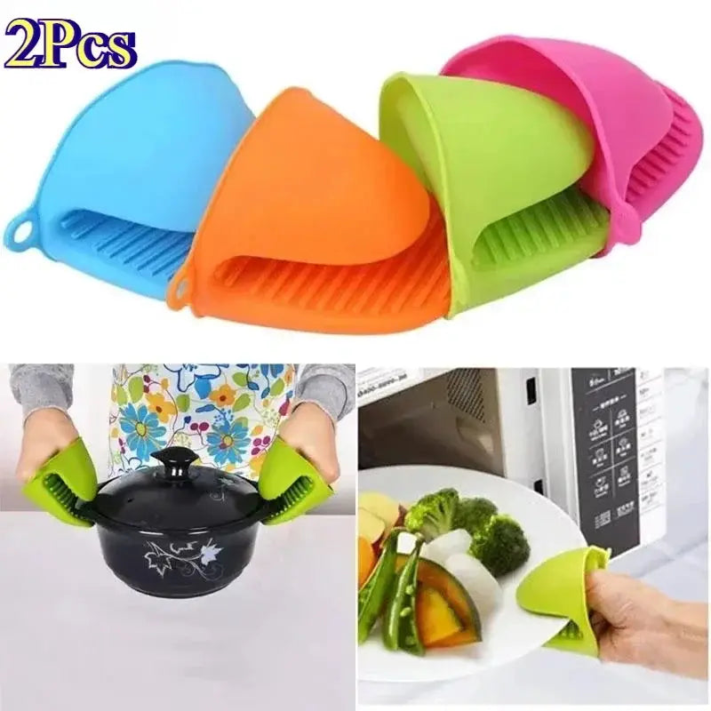 Silicone Oven Gloves | Heat Resistant | Easy to Clean | 2 Piece Set