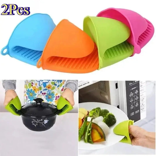 Silicone Oven Gloves | Heat Resistant | Easy to Clean | 2 Piece Set