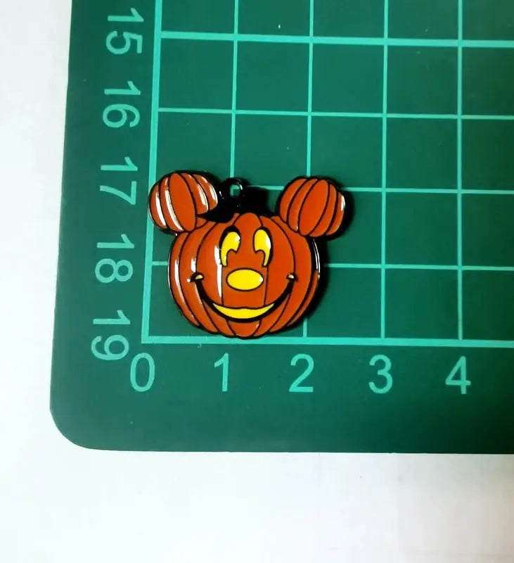 Halloween Pendant Charms | Metal Design | Cartoon Pattern | 10 Piece Set