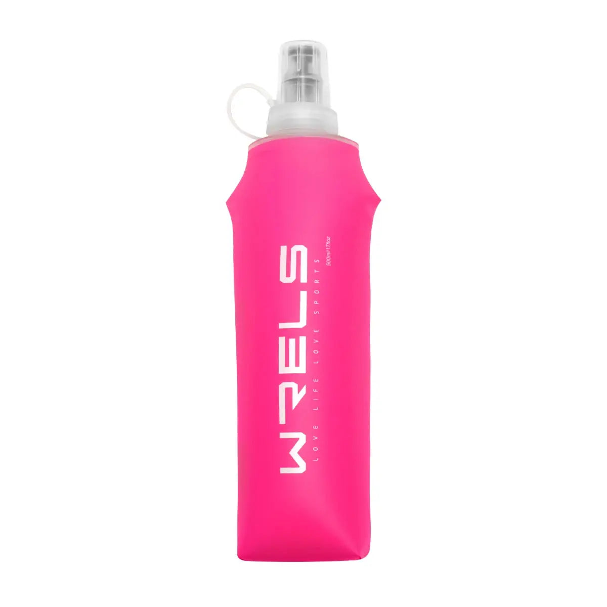 WRELS Collapsible Folding Water Bottle TPU BPA-Free Outdoor Sport Marathon Leak Proof Soft Flask Running Hydration Water Bottle from PriceLows™