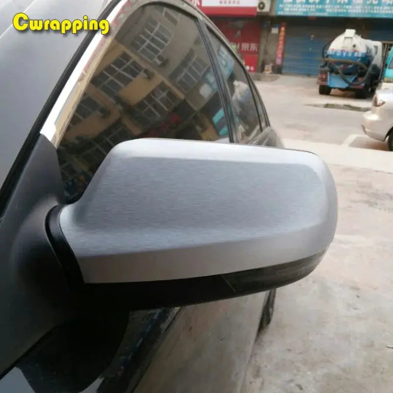 30cmx100cm Car styling Silver Matte Brush Metallic Vinyl Film Car Wrapping Sticker Decal Bubble Free Brushed Foil for Motorcycle from PriceLows™