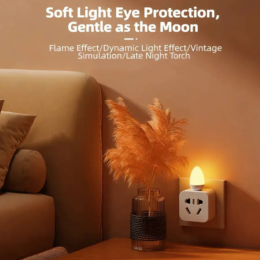 Dynamic Flame USB LED Flame Flame Candle Lights Flash Atmosphere Light Portable Book Lamp Camping Lighting Bedroom Decoration from PriceLows™