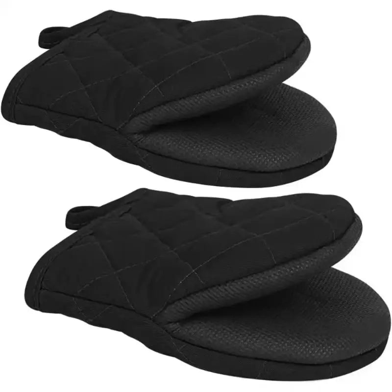 Oven Mitts | Heat Resistant 500°F | Non-Slip Silicone Lined | 2 Pack