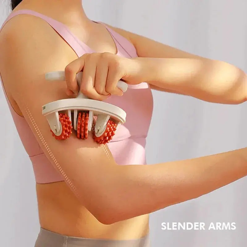 Multi-Function Leg Massager | Detachable Handles | Full Body Relief | Manual Abs And Neck Therapy