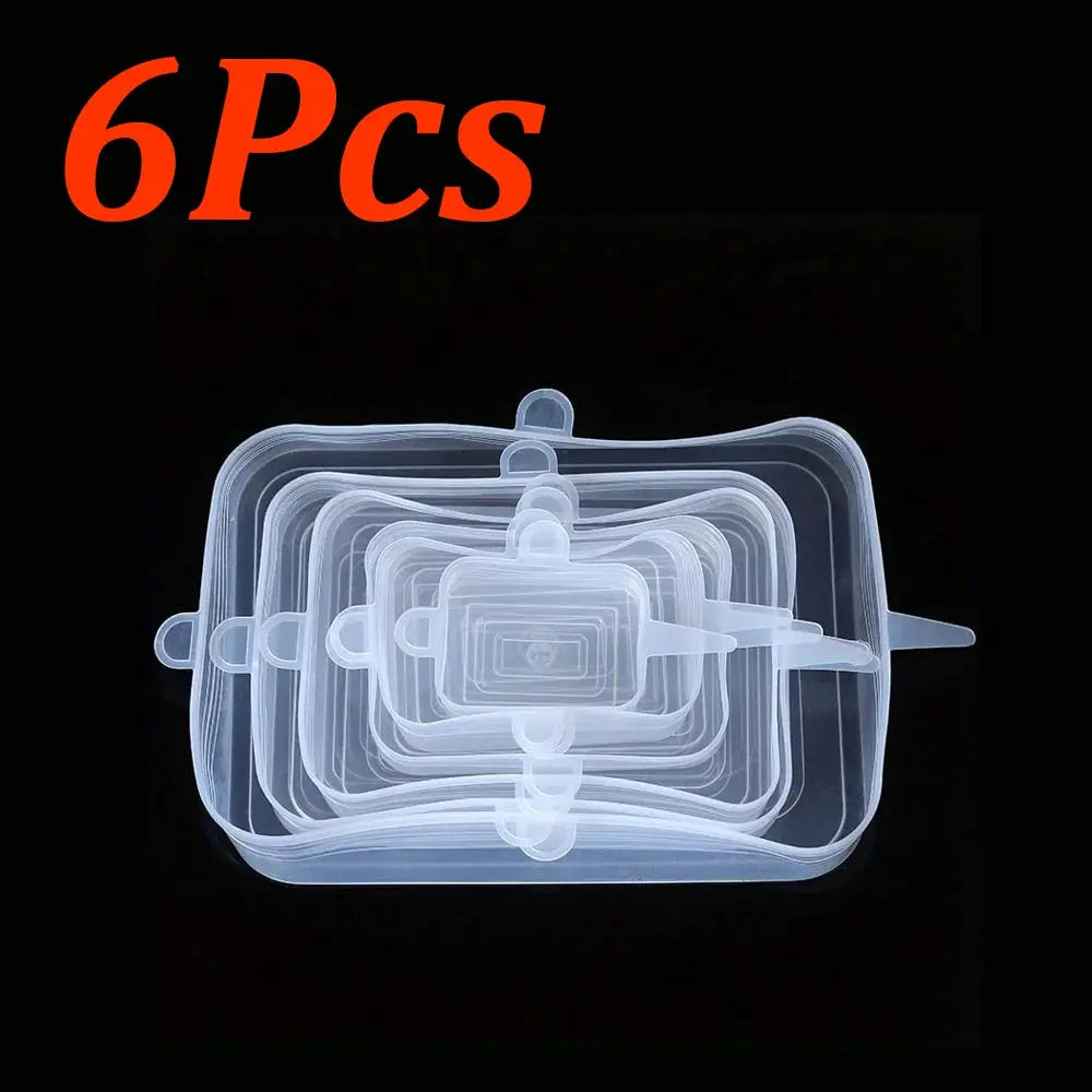 Silicone Stretch Lids | Food Grade | Reusable | Assorted Bowl Sizes