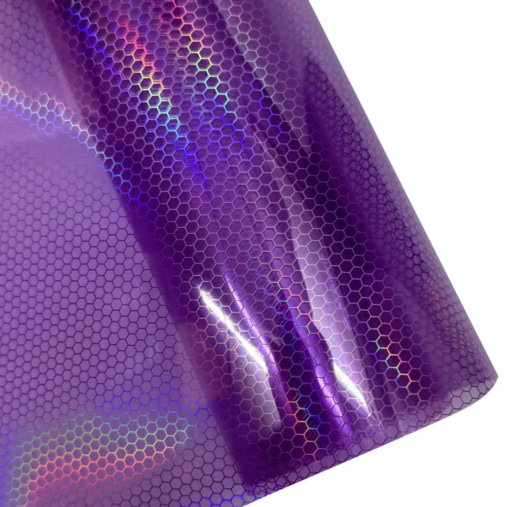 Car Laser Honeycomb Headlights Taillight Lamp Vinyl Wrap Automobile Headlight Tint Waterproof Film Fog Light Taillight Stickers from PriceLows™