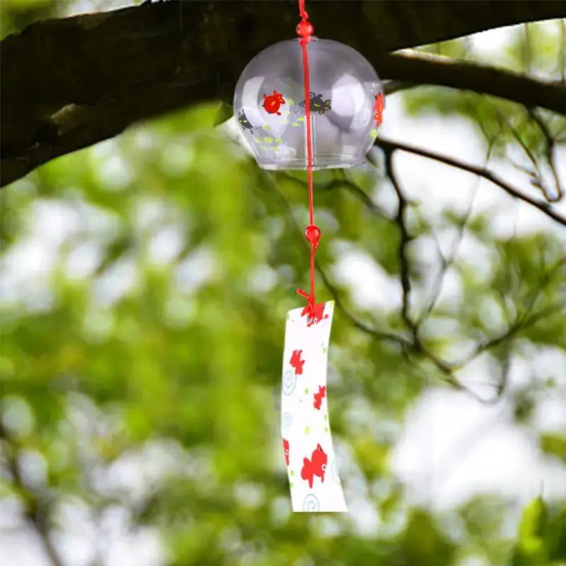Japanese Wind Chimes Romantic Flower Wind Chimes for Home Decors Traditional Lucky Small Wind Chimes Indoor Outdoor Garden Bell from PriceLows™