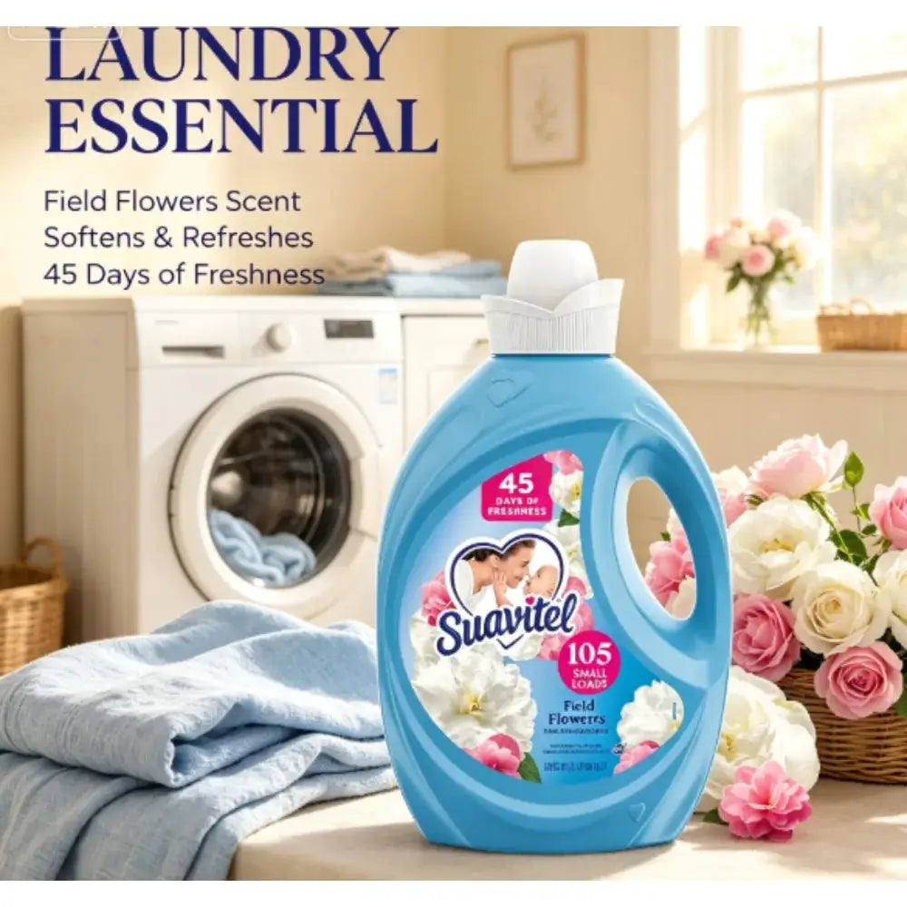 Fabric Softener | Concentrated Liquid | 105 Loads | 105 Ounces