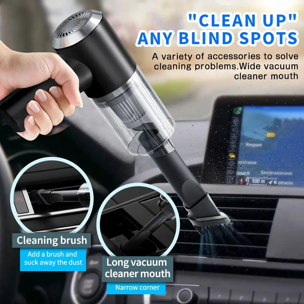 6000Pa Cordless Handheld Vacuum Cleaner 120W High Power Vacuum Cleaner Fully Automatic Power Cleaning Appliance for Home and Car from PriceLows™