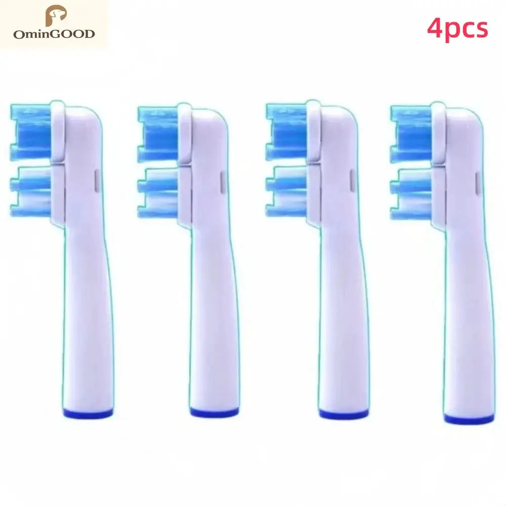 4-24pcs Dual Clean Replacement Brush Head Compatible with OralB Electric Toothbrushes Fit 100 500 1000 2000 3000 5000 6000 7000 from PriceLows™