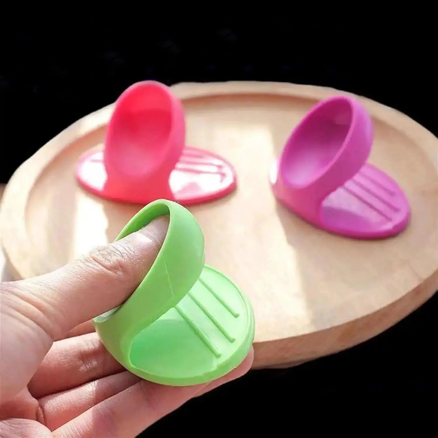 Silicone Pot Holders | Heat Resistant | Mini Oven Mitts | 2 Pack
