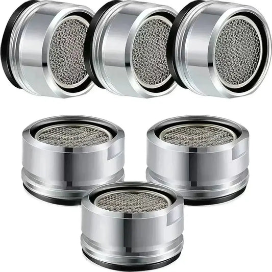 Brass Water Saving Faucet Tap Aerator with Replaceable Filter Mixed Nozzle 24mm Thread - Bathroom Faucet Bubbler Replacement from PriceLows™