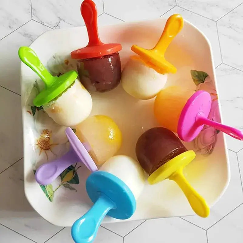 1pc 7 Holes DIY Ice Cream Pops Silicone Mold Ice Cream Ball Maker Popsicles Molds Baby Fruit Shake Home Kitchen Accessories Tool from PriceLows™