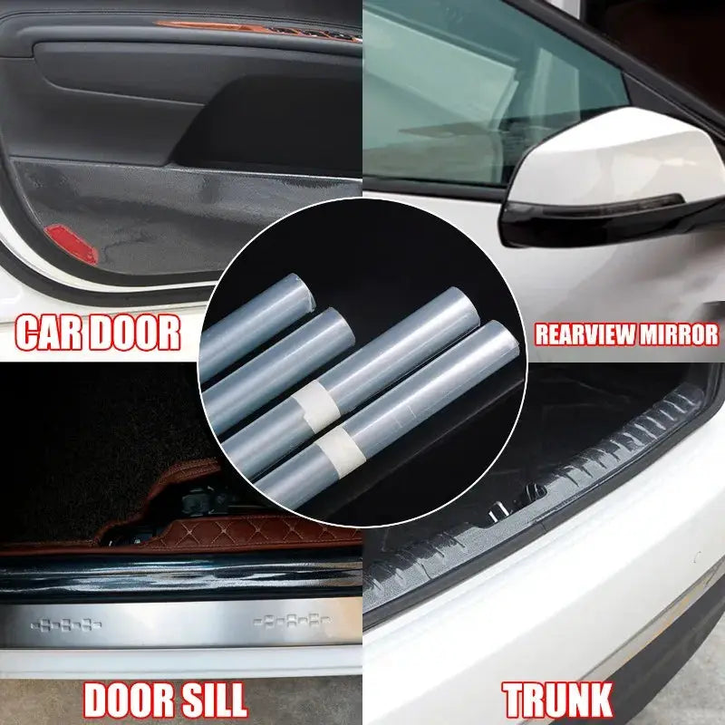 Anti-Scratch Glossy Clear Paint Protection Film Car Film Waterproof Car Sticker Scratch Proof Rhinocero Skin Protective Decals from PriceLows™