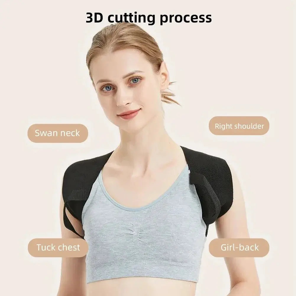 Back Brace | Adjustable Posture Support | For Women and Men