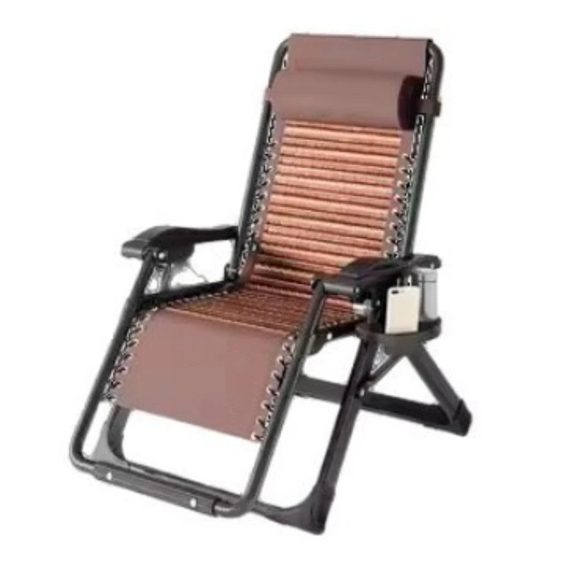Lounge Chair Folding | Stainless Steel Frame | Recliner | One Size