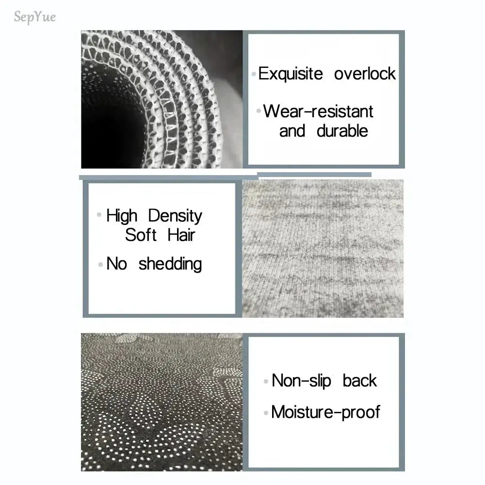 VIKAMA Study Area Carpet, Stain-Resistant And Wear-Resistant, Swivel Chair Mat, Learning Area Carpet, Home Decoration from PriceLows™