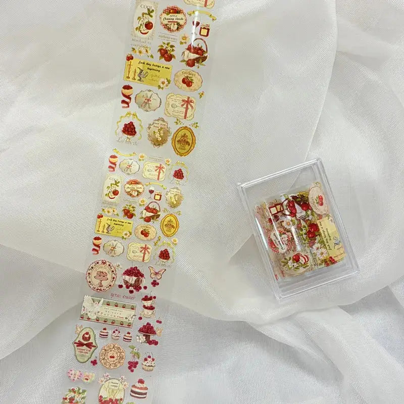 1Pc 100cm Flower Nail Foils for Transfer Paper Floral Stickers Rose Nails Wraps Tulip Nail Art Decorations from PriceLows™