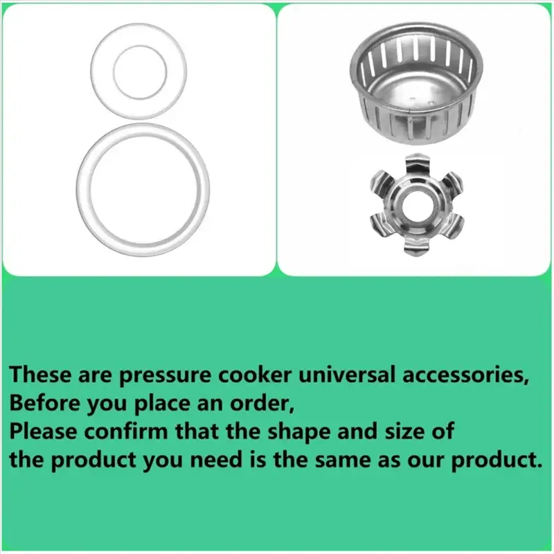 Instant Pot Replacement Parts | 6 Qt Compatible | Sealing Ring, Float Valve | For 6 Qt Pro/Pro Plus, Duo Evo Plus