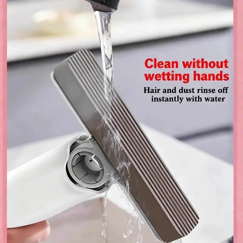 Mini Mop for Desk, Multi-Purpose Foldable Wet Dry Mop Absorption for Floor Glass Bathroom Compact Lightweight Ideal Choice from PriceLows™