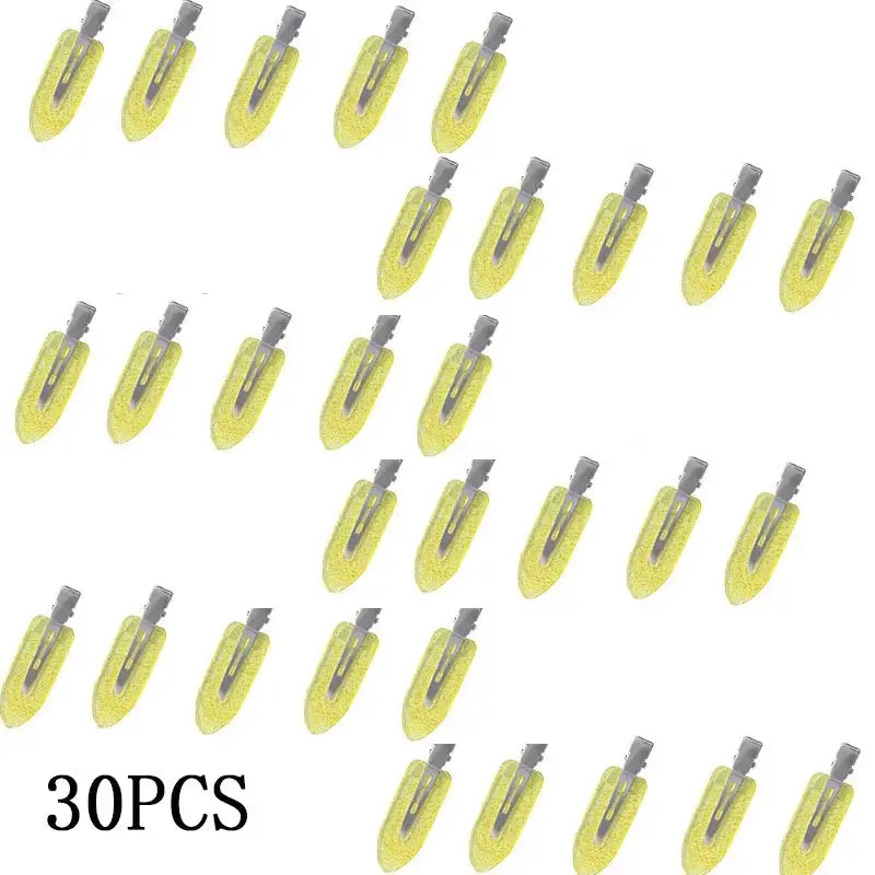 No Crease Hair Clips | Plastic Barrettes | Women And Girls Set Of 30