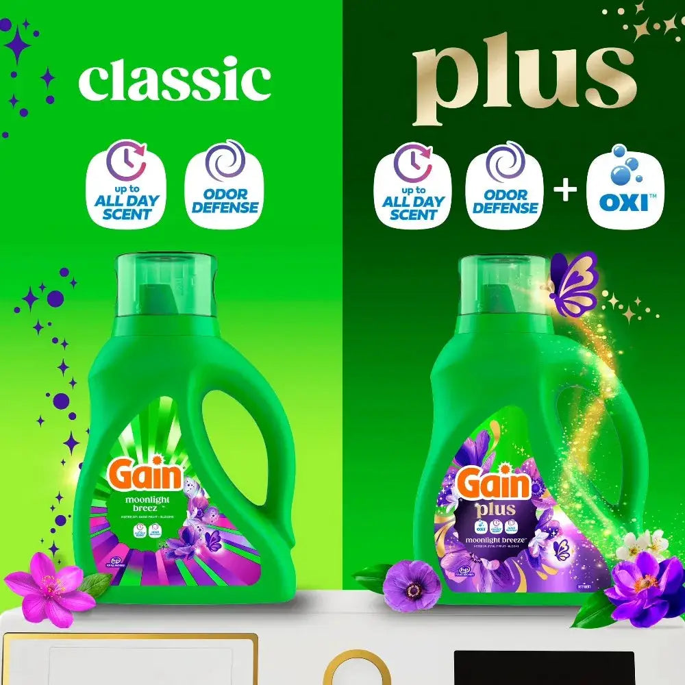 Liquid Laundry Detergent | 99 Oz | 75 Loads | Moonlight Breeze
