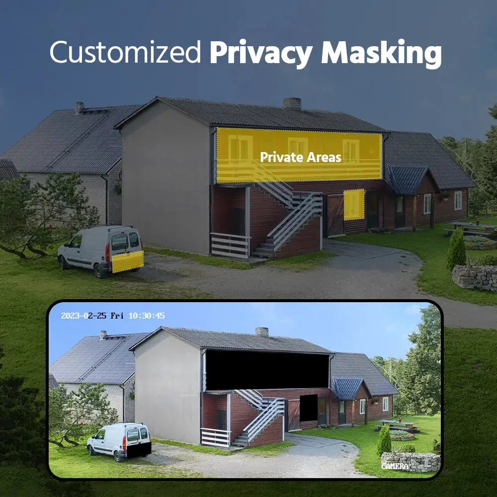 ANNKE 8CH 5MP Smart Dual Lights Lite Video Security System CCTV Kit With 3K 4X 5MP Built-in mic Waterproof Surveillance Cameras from PriceLows™