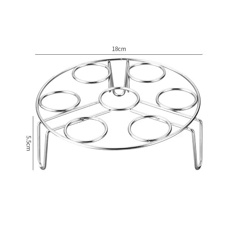 Egg Steamer Rack Trivet | Stainless Steel | Instant Pot Compatible | JT192