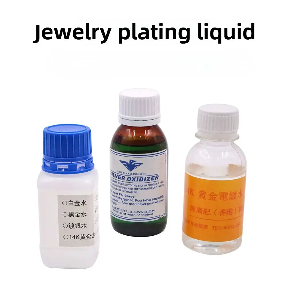 Gold Electroplating Solution | 100Ml | Jewelry DIY Kit